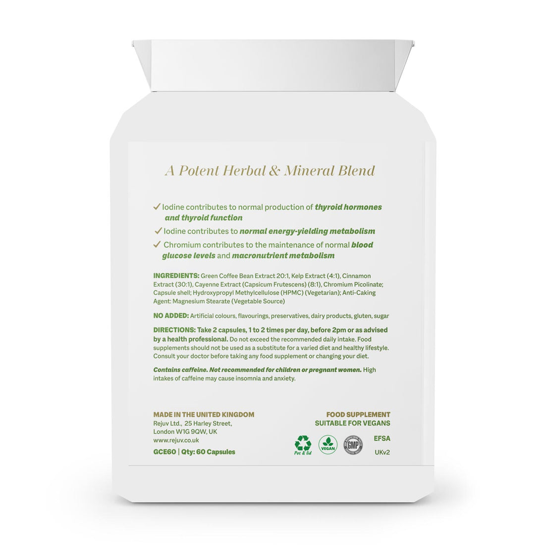 Rejuv Green Coffee Burn