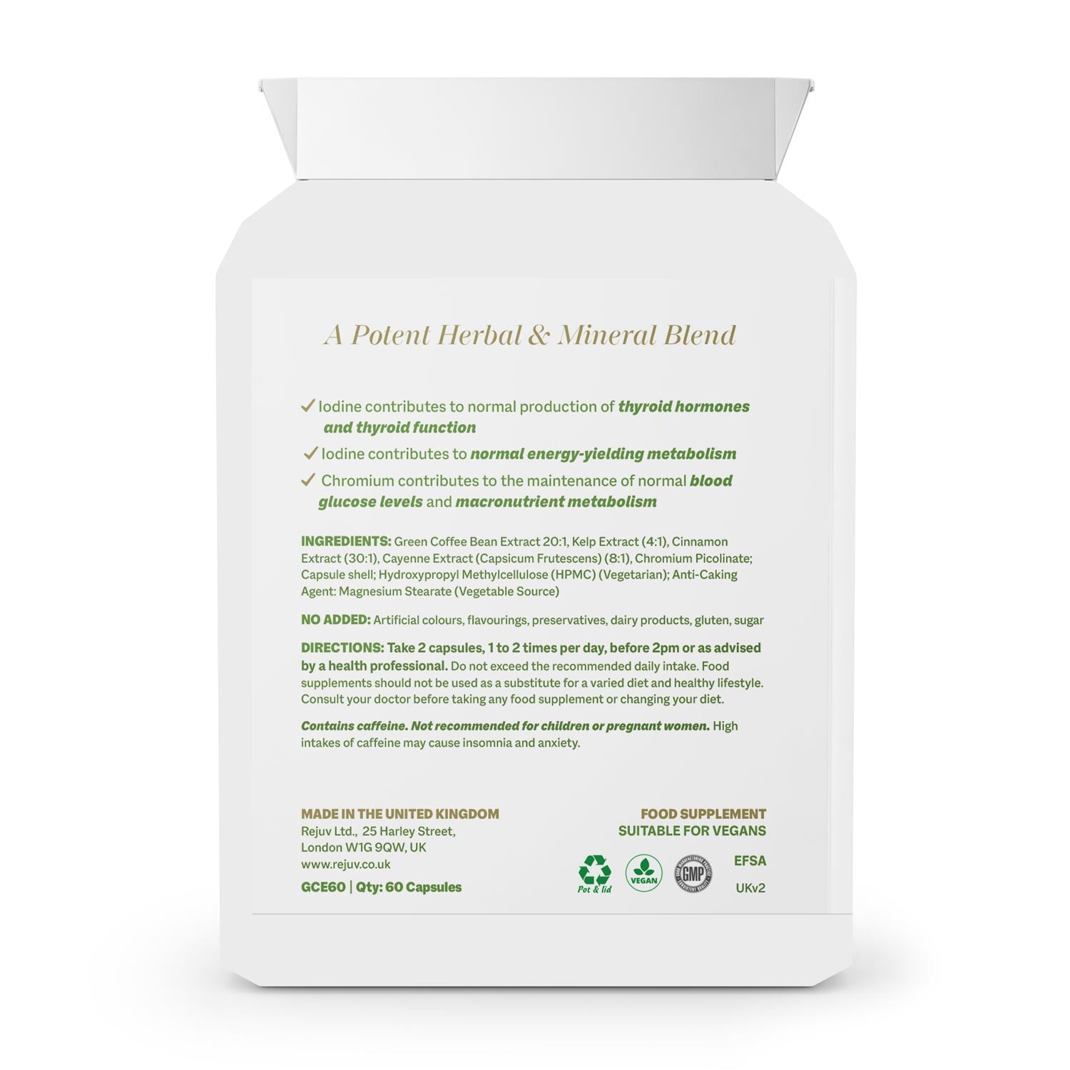 Rejuv Green Coffee Burn