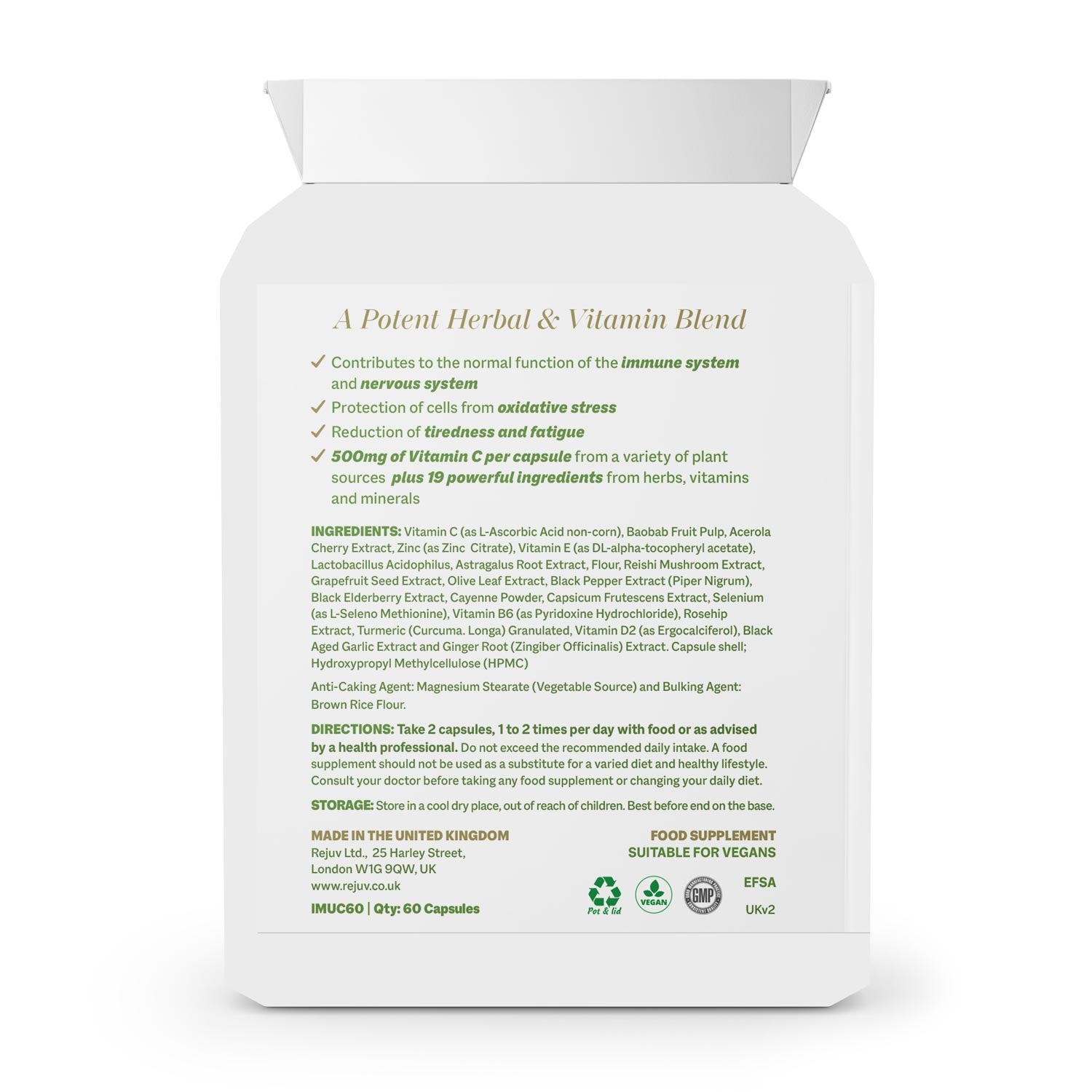 Rejuv Immune Restore Capsules