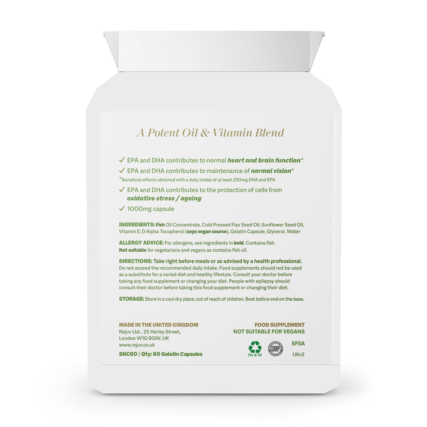 Rejuv Omega 3-6-9 Oils