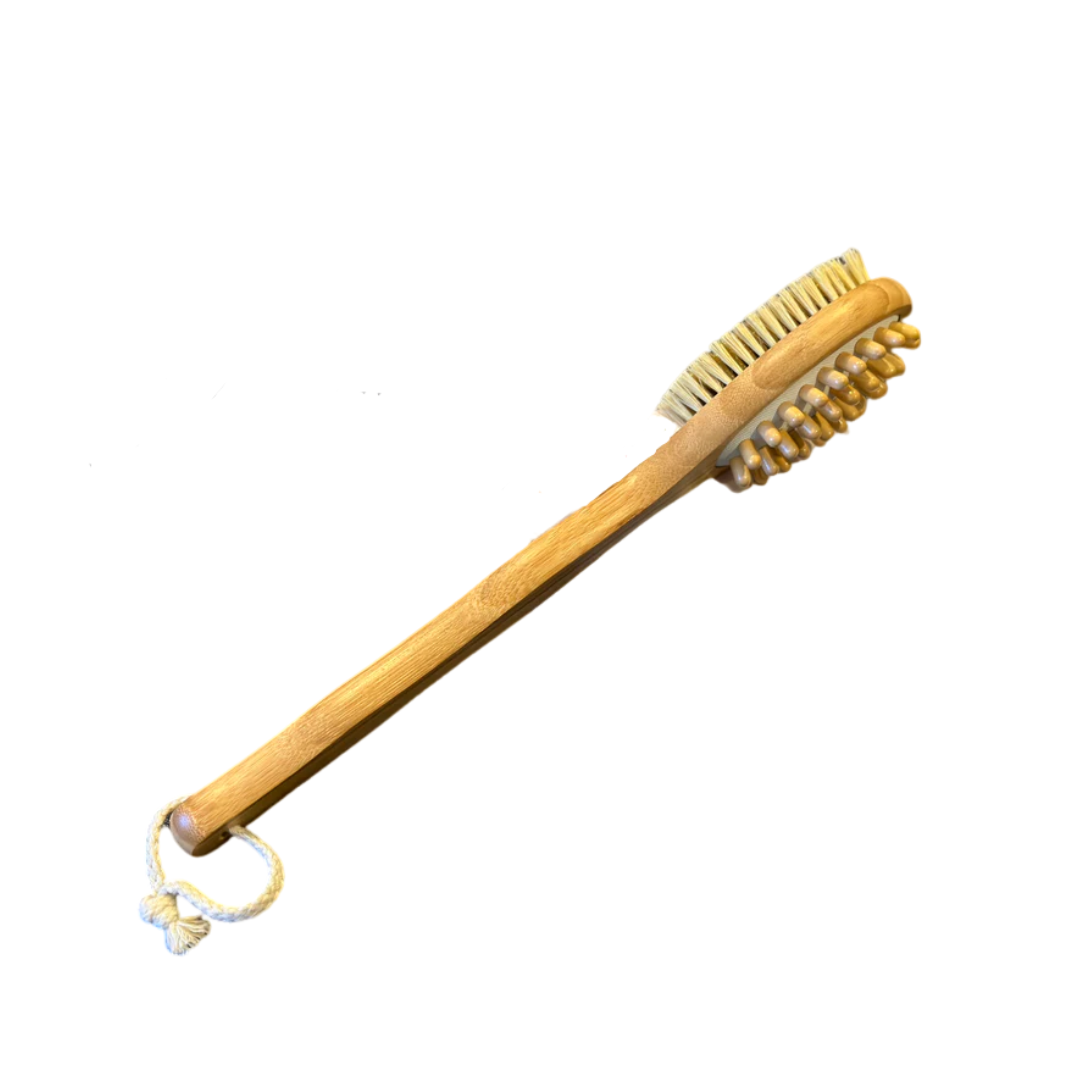 TheraBrush Deluxe With Copper Bristles - LONG HANDLE (Vegan)