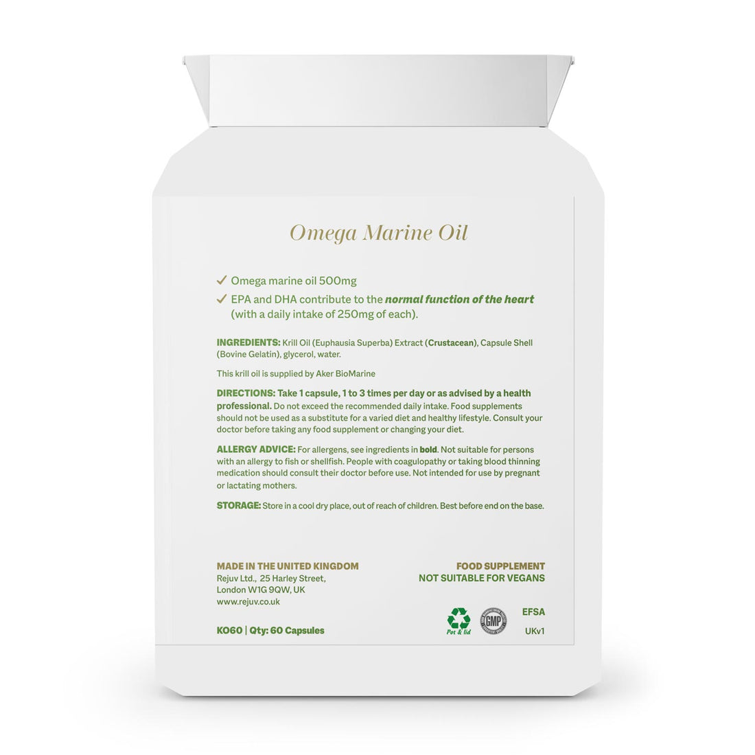 Rejuv Antarctic Krill Omega 3