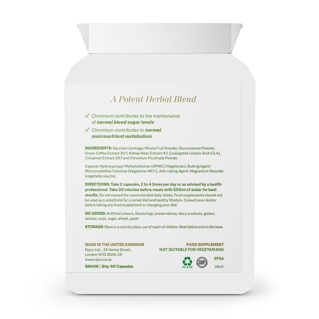 Rejuv Blood Sugar Support Capsules