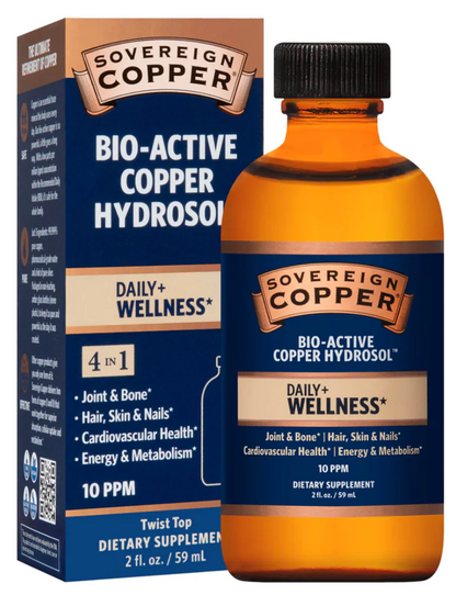Sovereign Copper - Daily + Wellness (Bio-Active Copper Hydrosol)