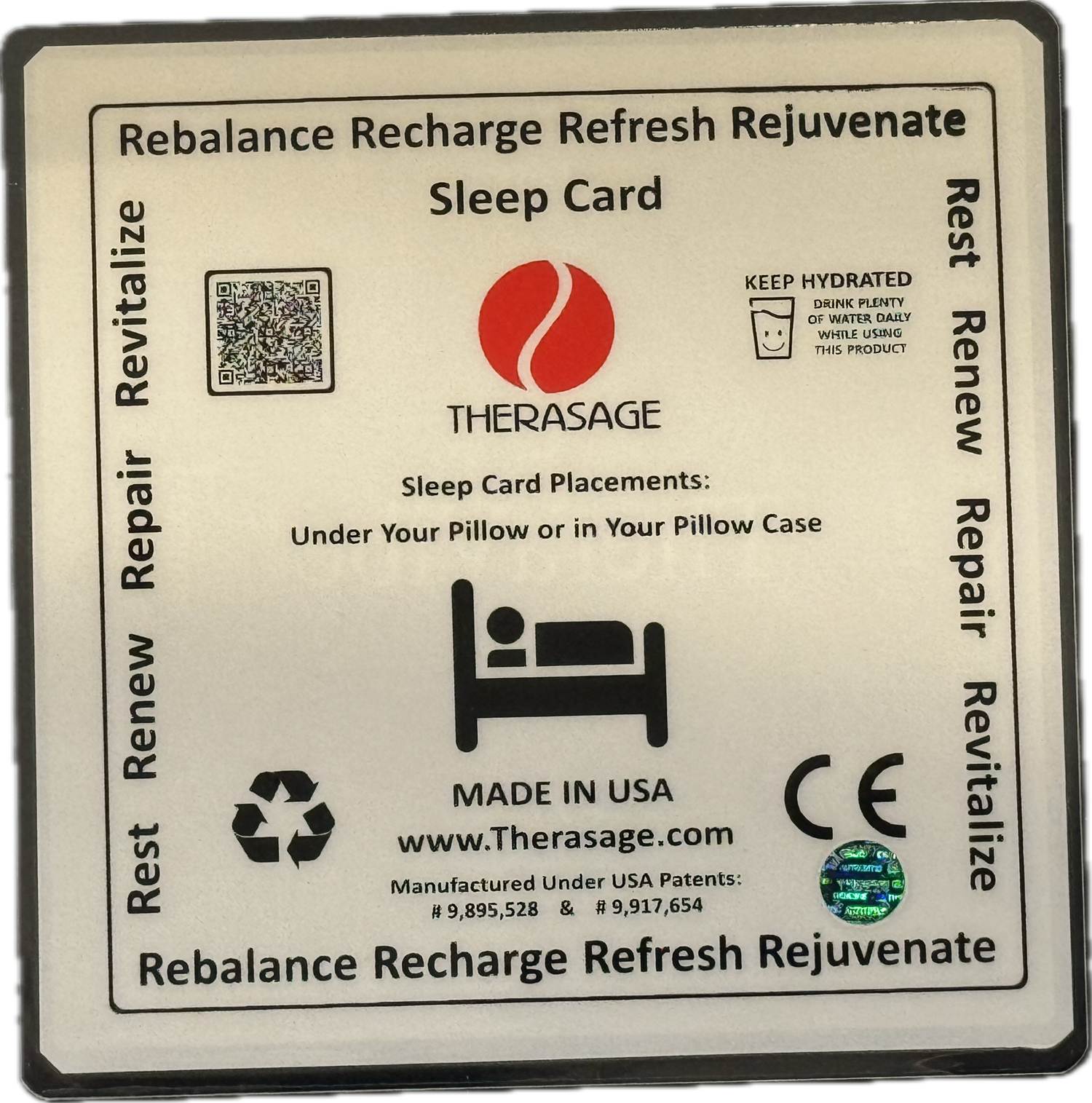 TheraVibe - 6x6 Card - Sleep