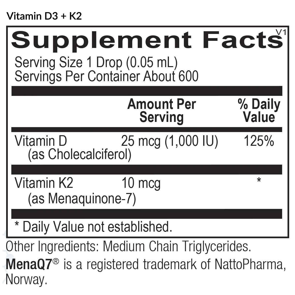 EquiLife Vitamin D3+K2